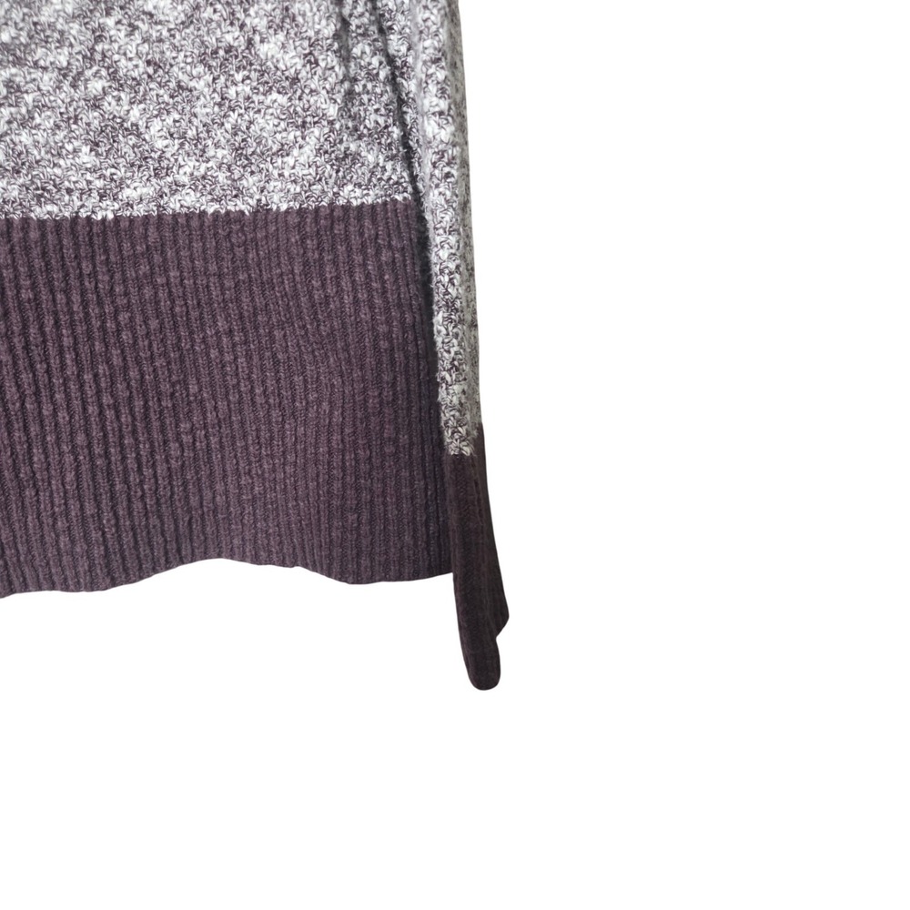 L.L.Bean Cotton Linen Sweater XS Colorblock Knit Cottagecore Preppy Cozy Fall - Picture 9 of 9